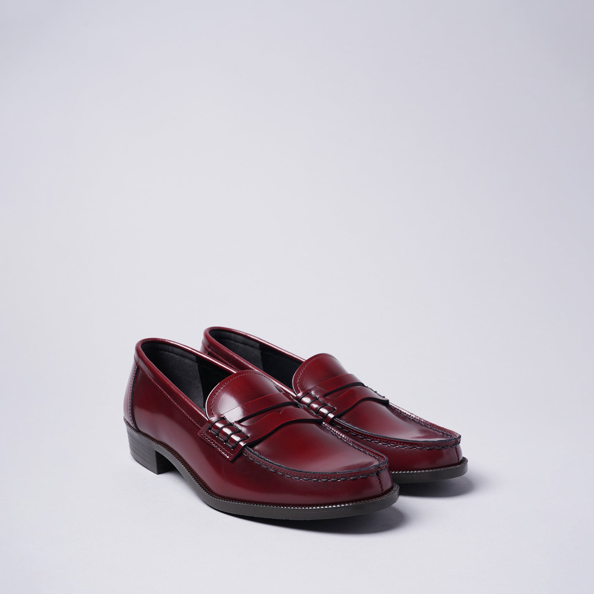 Women's Casual Coin Loafer / Red | テーーマ teema