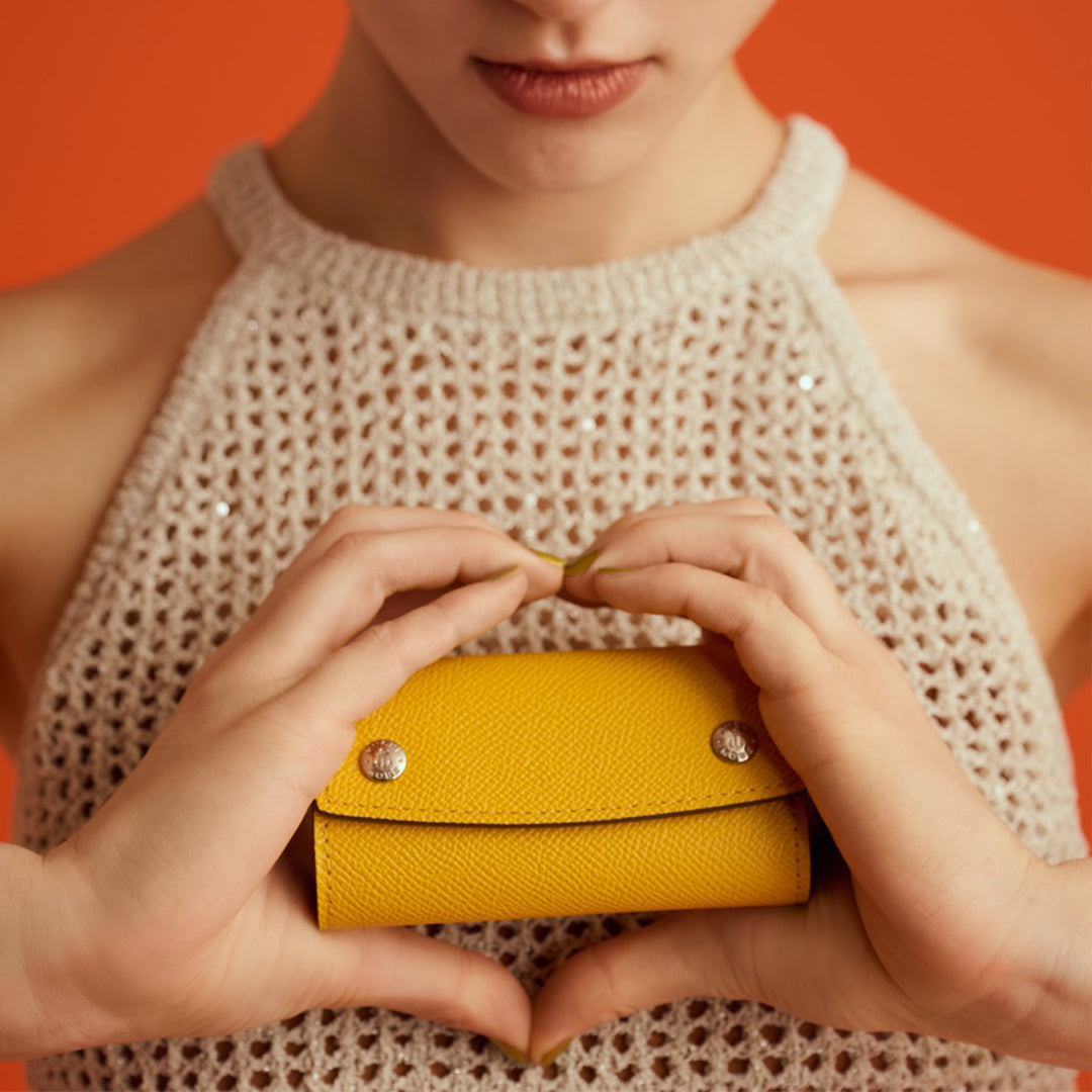 <kiichi> Shade Series Key Case / Yellow