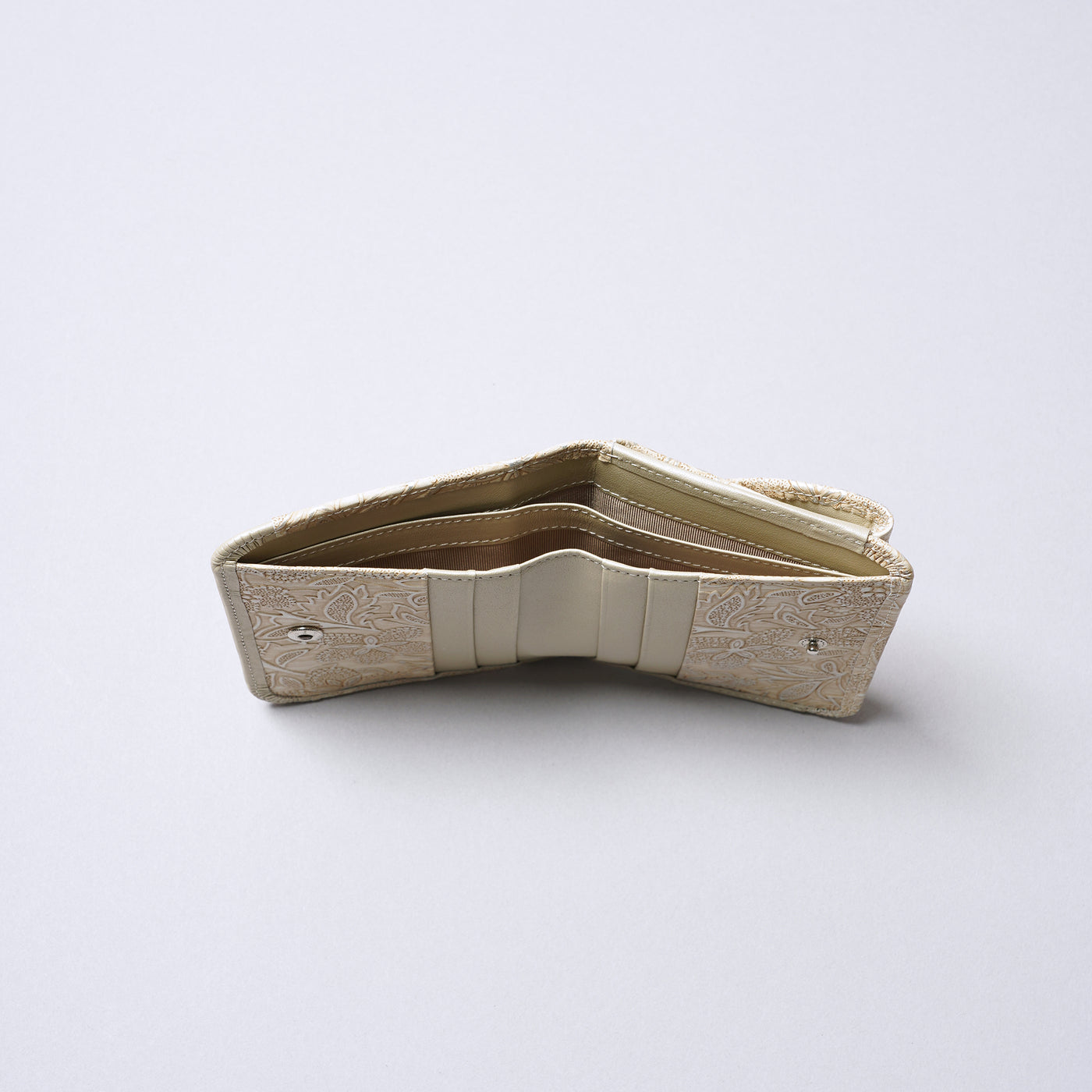 ＜ARUKAN＞claire 二摺式短夾/薰衣草紫