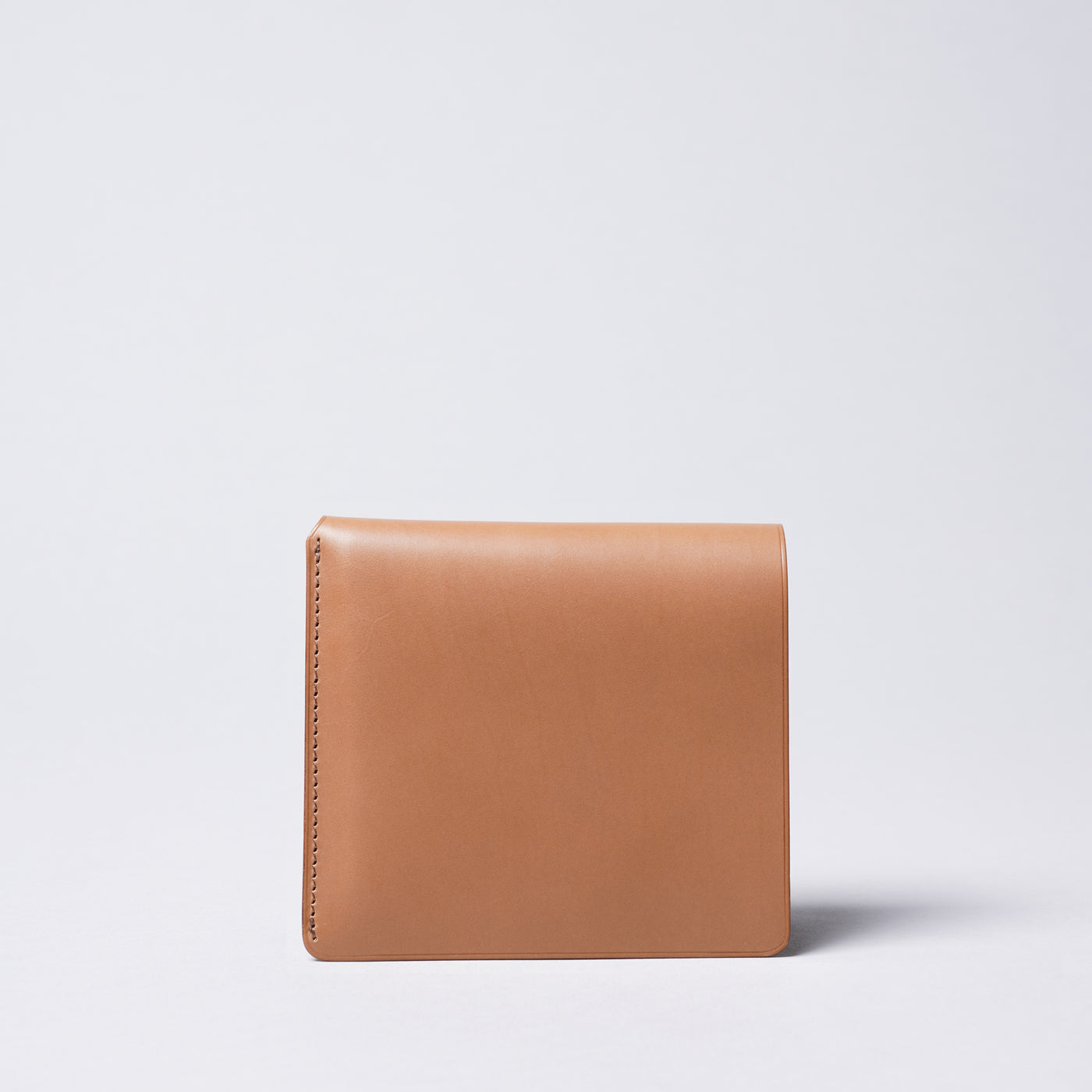 <ASUMEDERU>  Folded Wallet with Open Bill Pocket / Brown