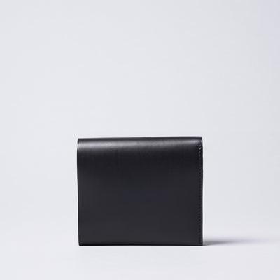 ＜アスメデル＞二つ折り財布/ブラック