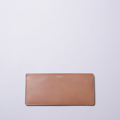 <ASUMEDERU> Simple Long Wallet/ Blue