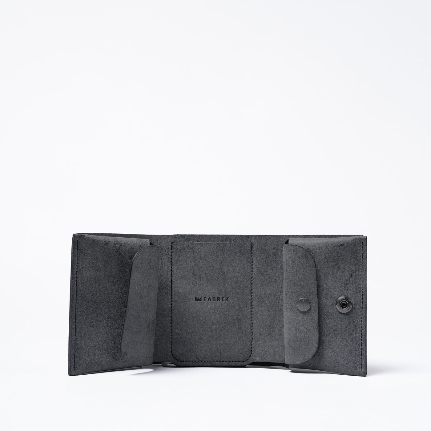 <FABRIK> TRI-FOLD WALLET / Black