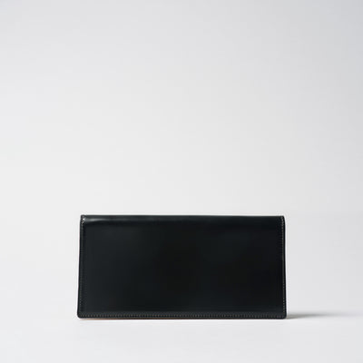 <Hawk Feathers>  Cordovan Long Wallet (Without Coin Pocket) / Wine