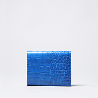 ＜キイチ＞ アライクシリーズ 財布（三つ折り）/ブルー