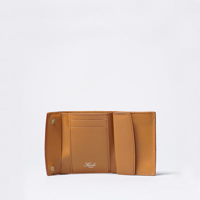 ＜キイチ＞ アライクシリーズ 財布（三つ折り）/ブラウン