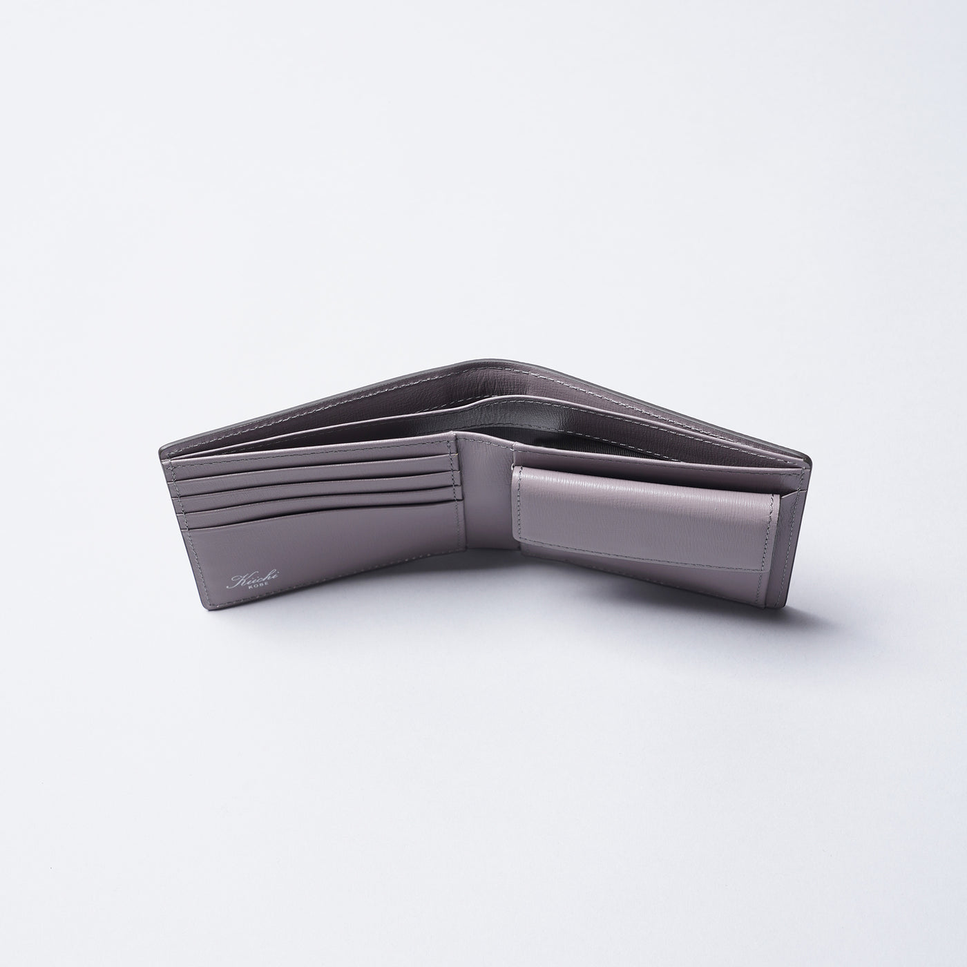 ＜キイチ＞ シェードシリーズ 財布（二つ折り）/パープル