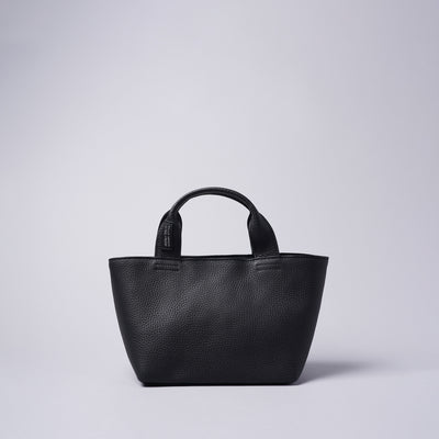 <LEZALI> Embossed Leather Mini Tote / Sky