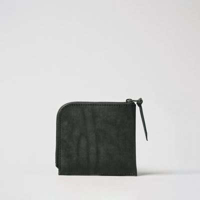 <LITSTA> Compact Wallet Half / Black