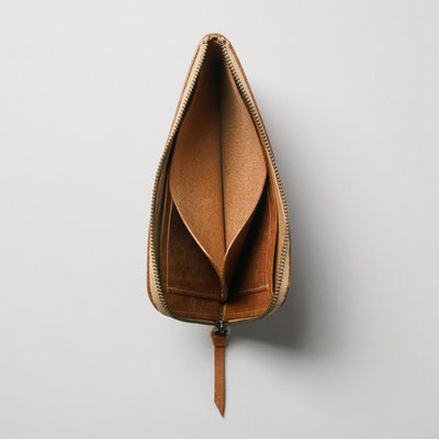 <LITSTA> Compact Wallet / Camel