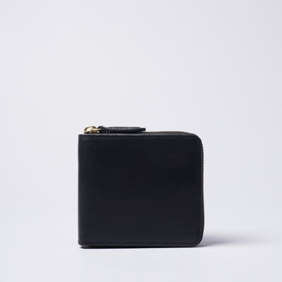 ＜スロウ＞herbie -round short wallet-/キャメル