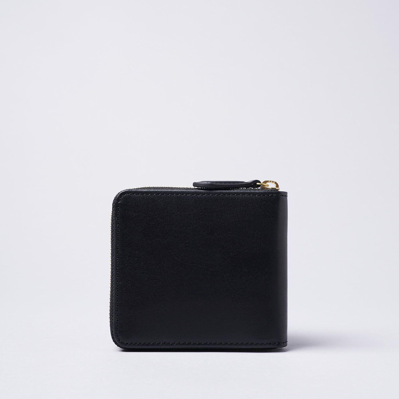 ＜スロウ＞herbie -round short wallet-/ブラック