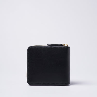 ＜SLOW＞herbie -round short wallet-/黑色