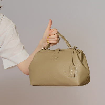 ＜Atelier nuu＞ parcel mist – 迷你杜勒斯包 / 灰褐色