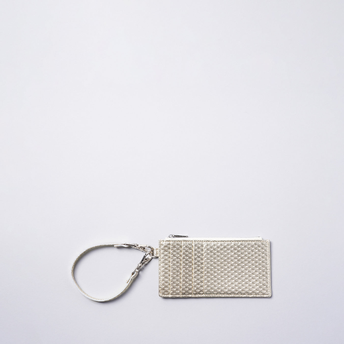 <Nomura Seisakusho> Fragment Case With Strap (Spike Embossed) / Silver