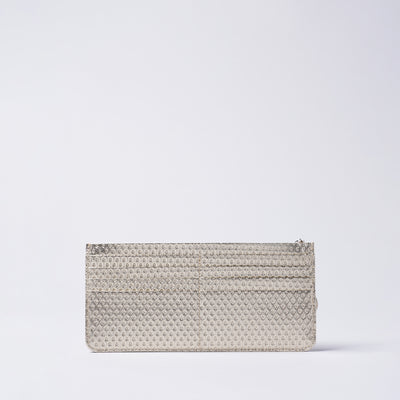 <Nomura Seisakusho> Smart Wallet (Spike Embossed) / Silver