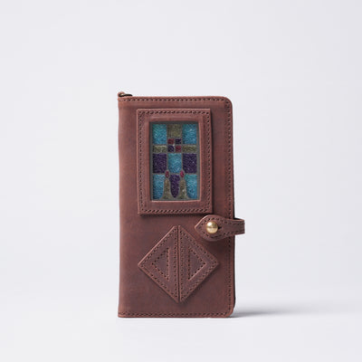 <glart>  Smartphone Case Small Multi (with sliding part) / Brown