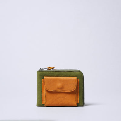 ＜ヌメリ＞ソッティミニ バイカラー/グリーン×イエロー