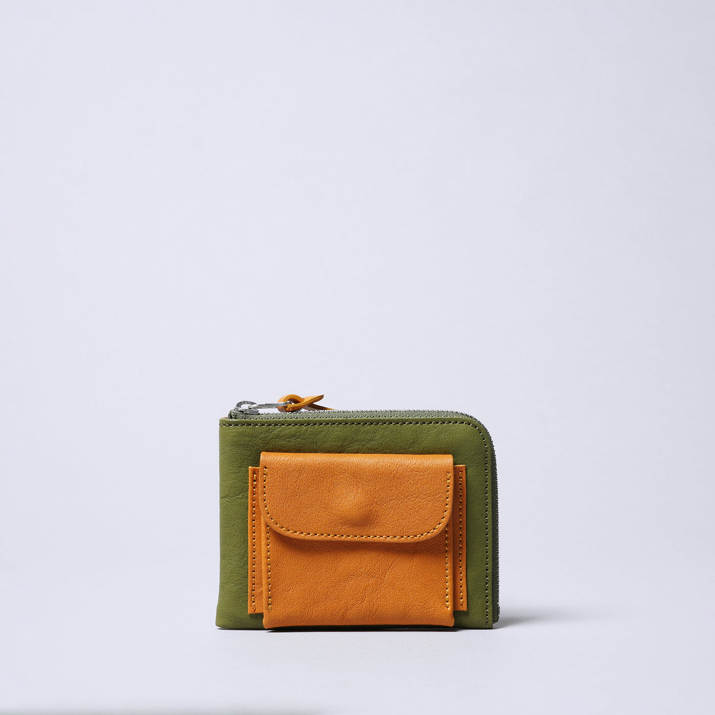 ＜ヌメリ＞ソッティミニ バイカラー/ライトグレー×ライトブルー