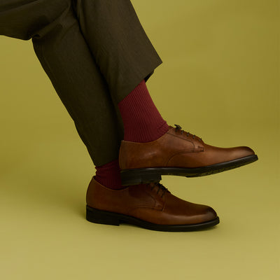 <REGAL> Gore-Tex Plain Toe / Dark Brown