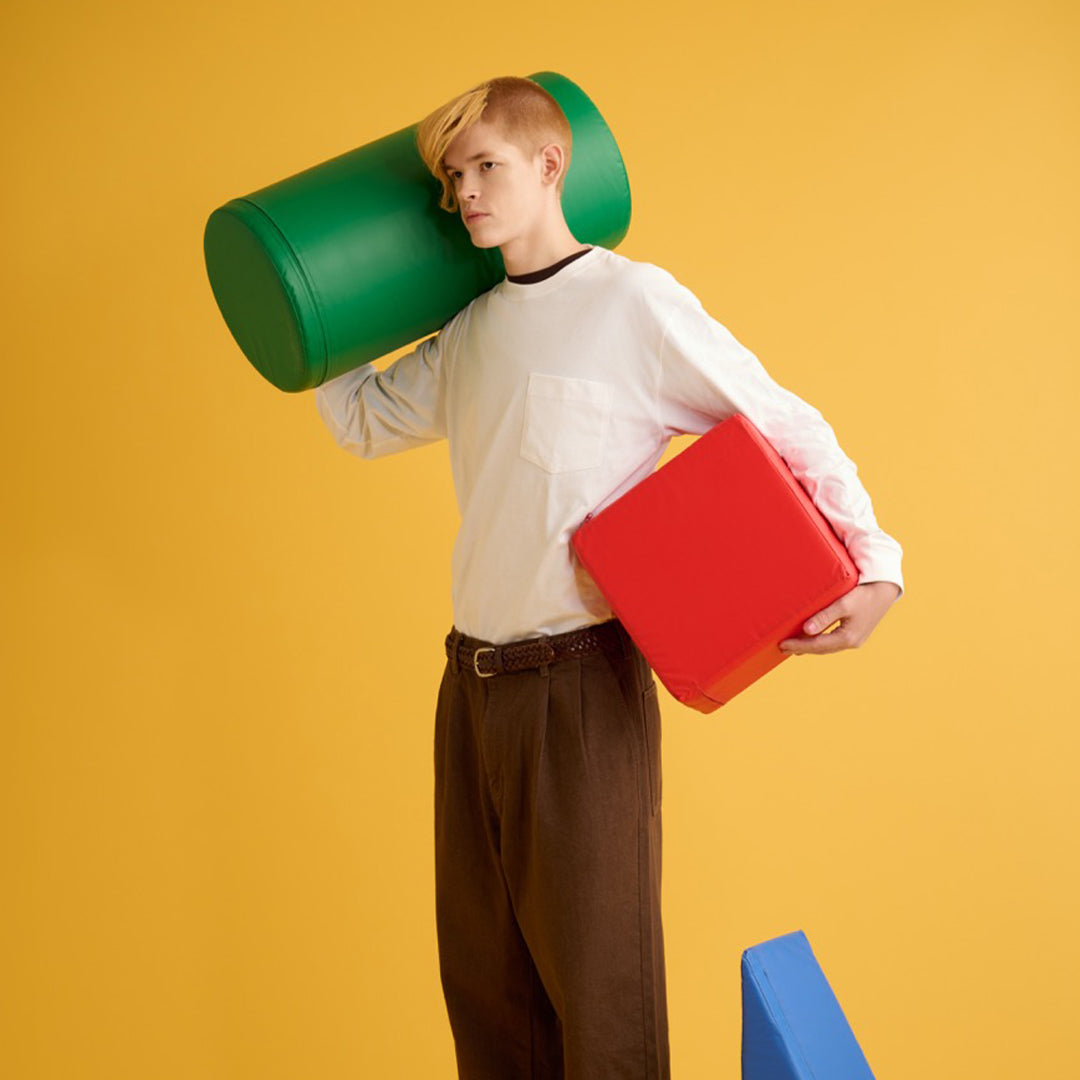 ＜ベルラベル＞栃木レザーメッシュベルト/ブラウン