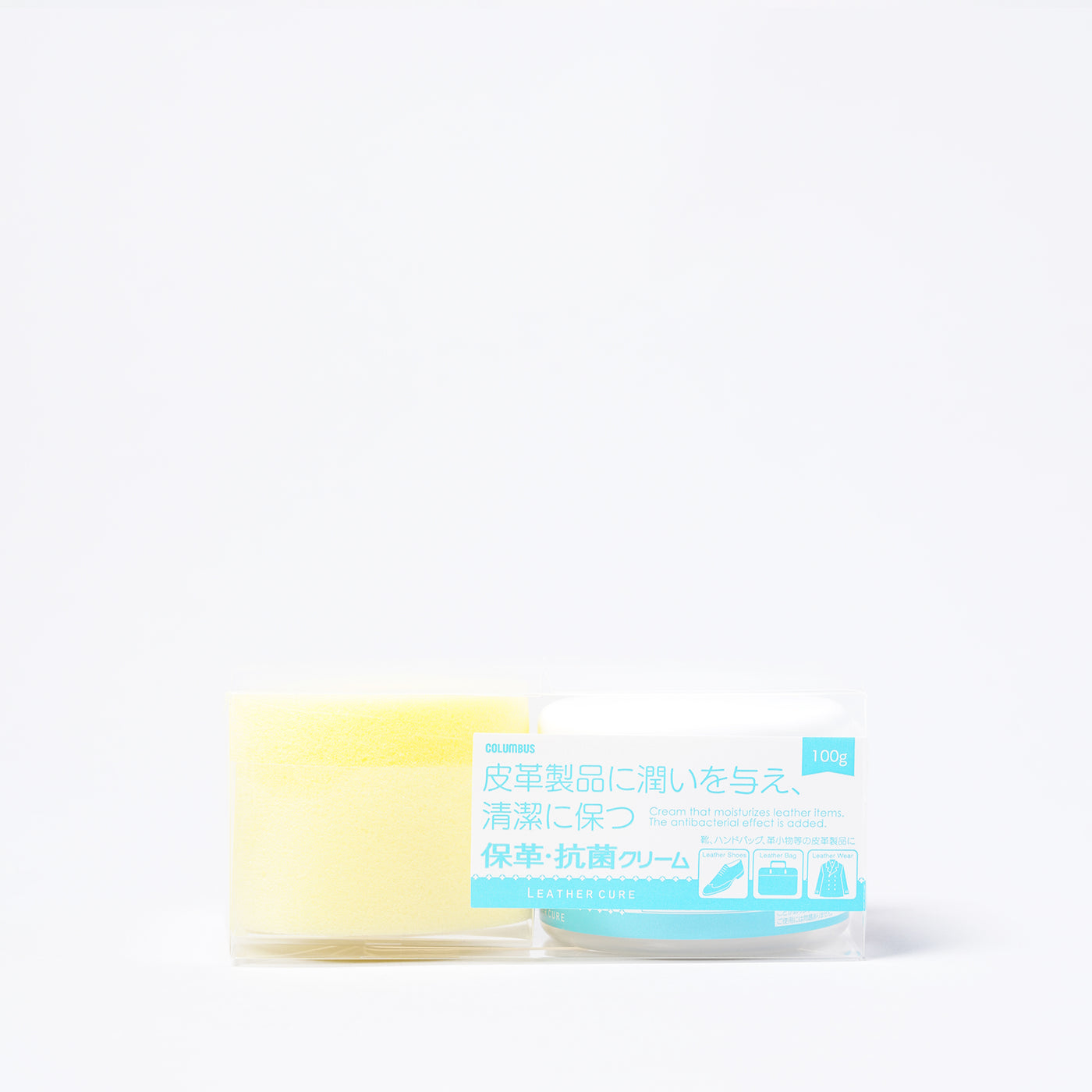 <COLUMBUS> Leather Cure  Leather Protection・Antibacterial Cream  / Neutral