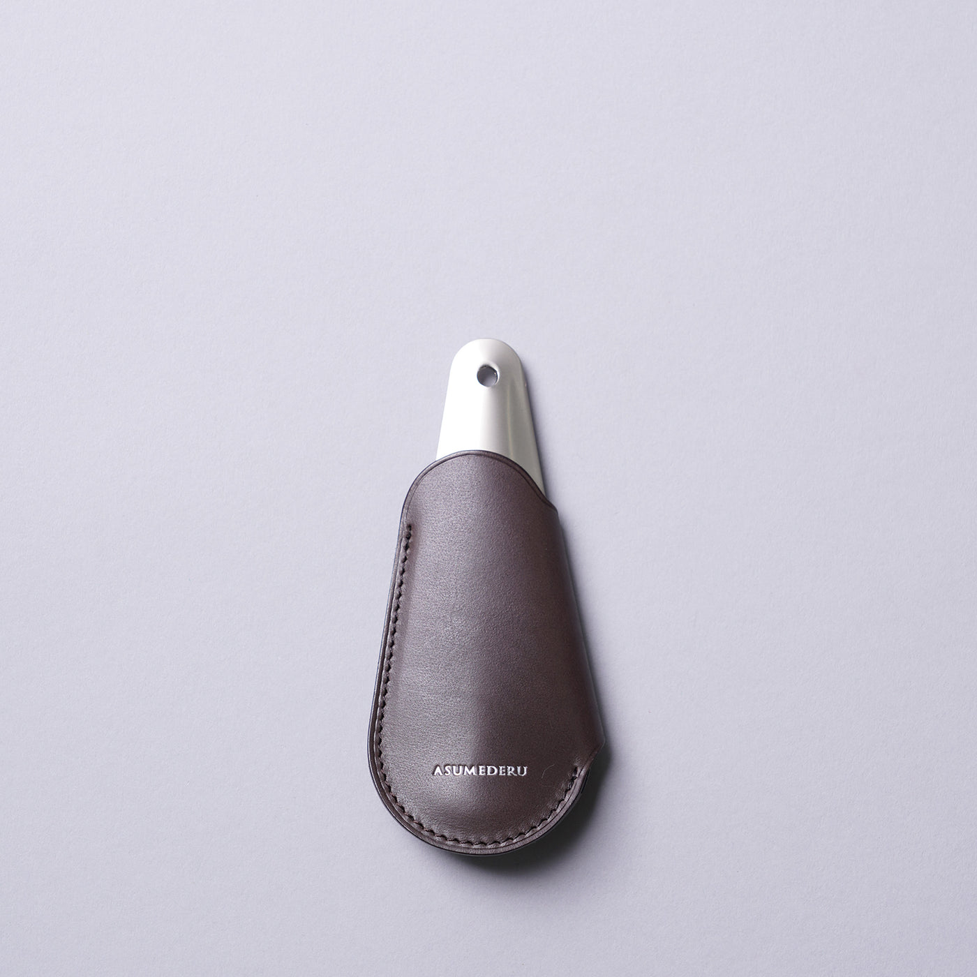 <ASUMEDERU> Shoehorn with cover / Beige