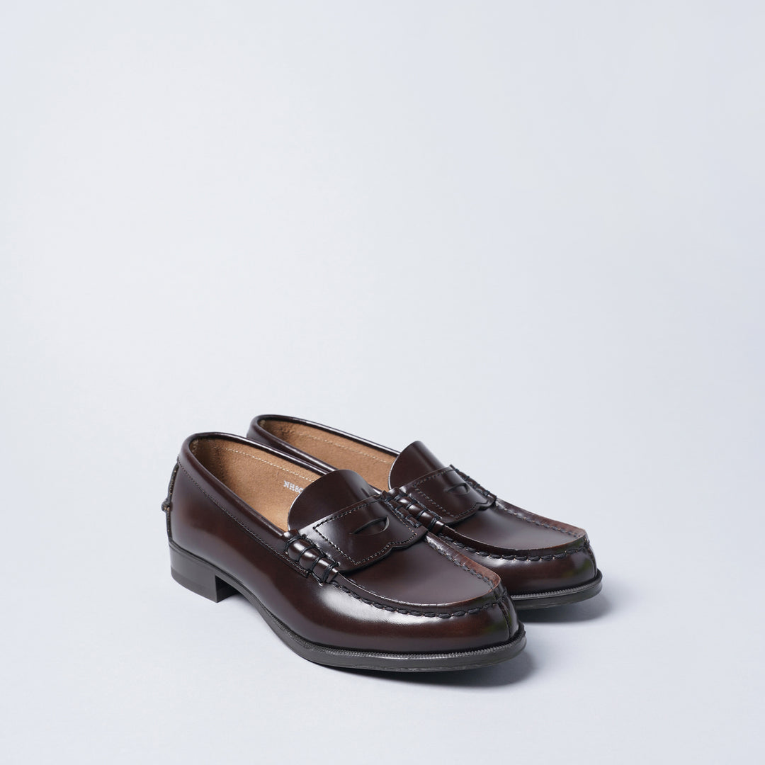 胡麻 Haruta＞ Women's Coin Loafers / Black | テーーマ teema