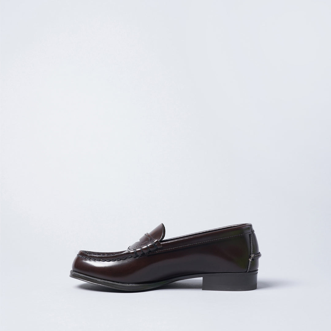 Haruta＞ Women's Coin Loafers / Black | テーーマ teema