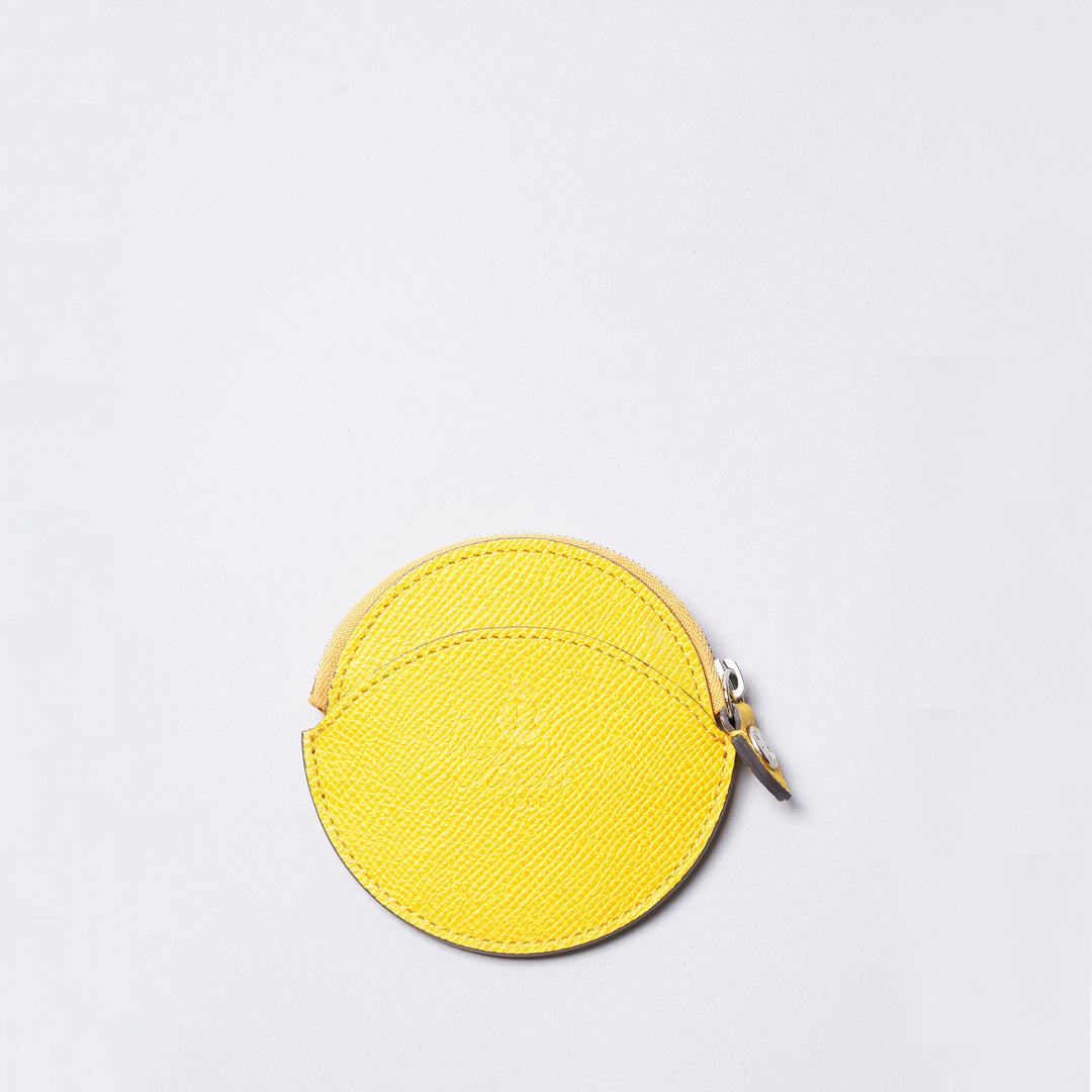Shade Series Coin Case (Zipper) / Yellow | テーーマ teema