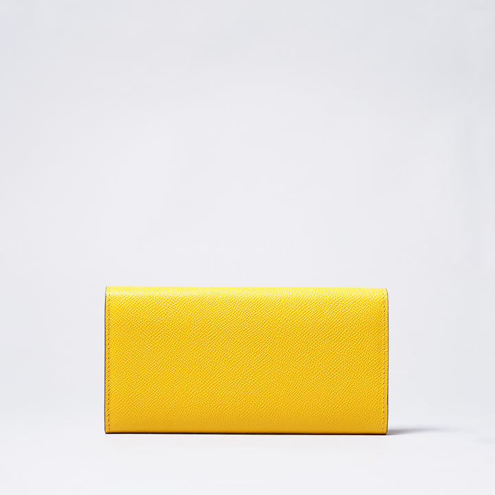 キイチ＞ シェードシリーズ 長財布（ホック）/イエロー | テーーマ teema