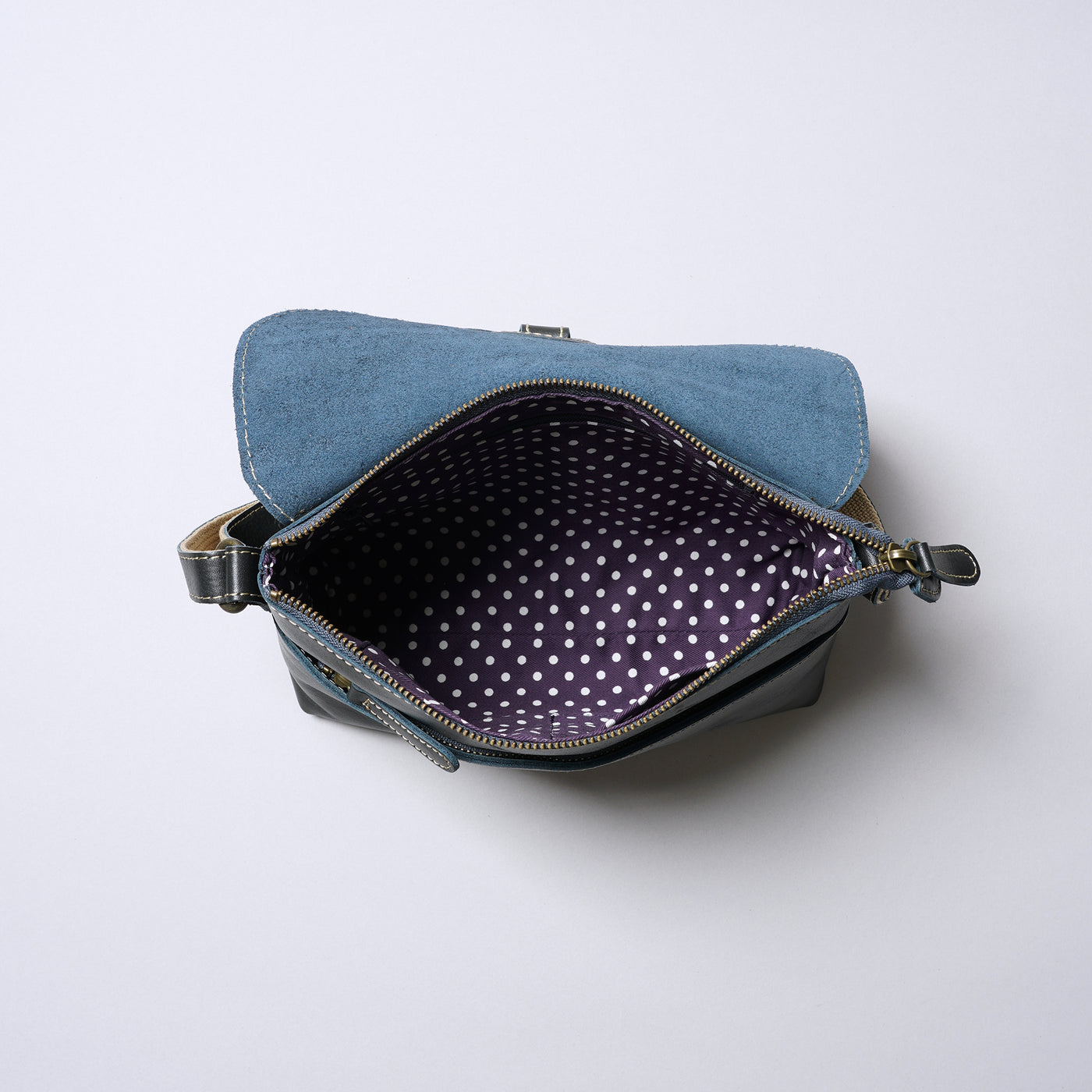 ＜Laisser Faire＞Wolf 迷你斜背包/黑色