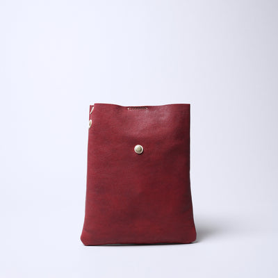<Laisser Faire> Pieza Thin Gusset Shoulder Bag / Camel