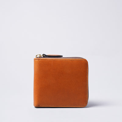 ＜SLOW＞herbie -round short wallet-/駱駝色