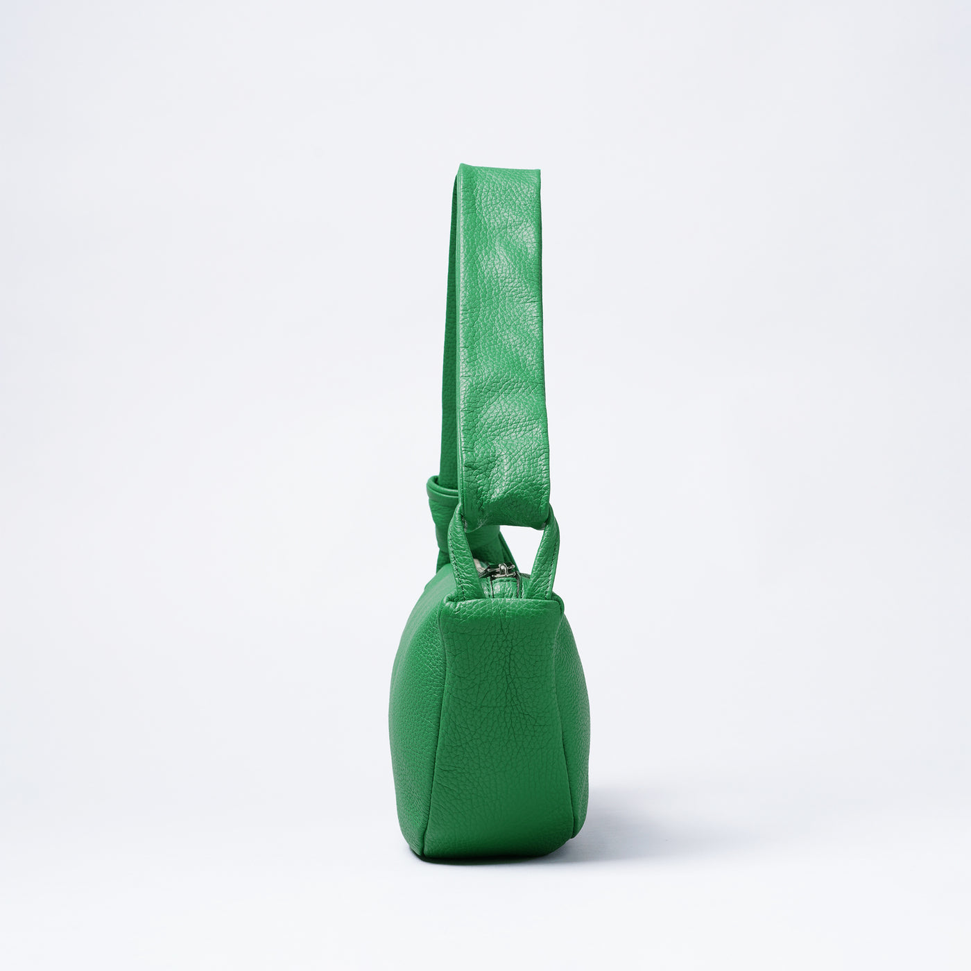 ＜bell la bell＞ 義大利皮革 半月包/綠色