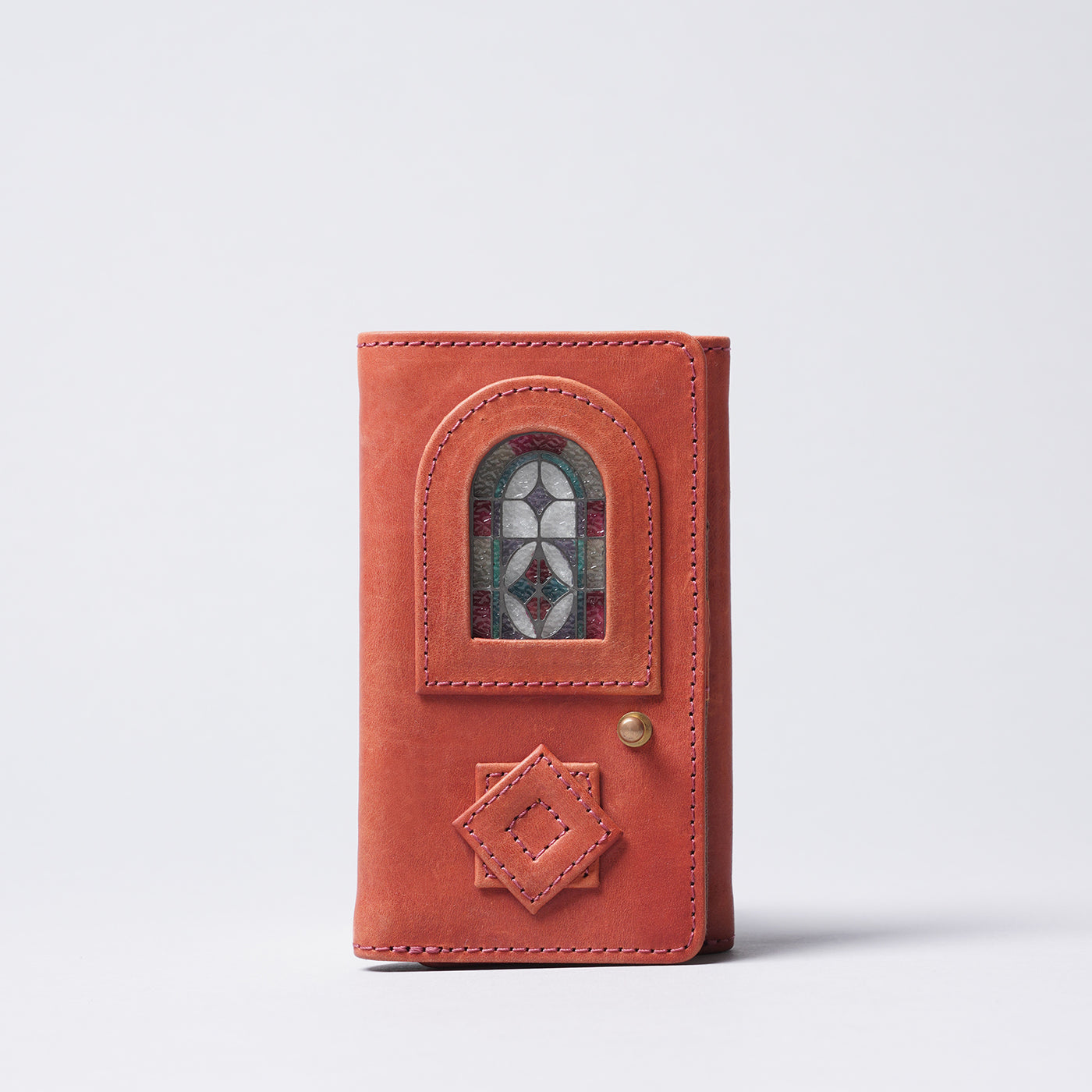 <glart> Tri-fold Wallet / Red