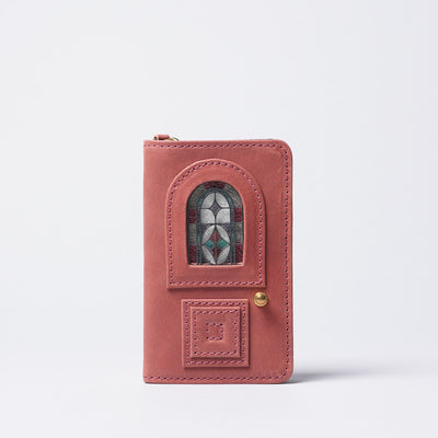 <glart> Pass Case (with chain strap) / Red