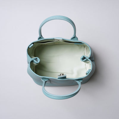 ＜itten-itten＞迷你皮革托特包(附D型環)/暖米色