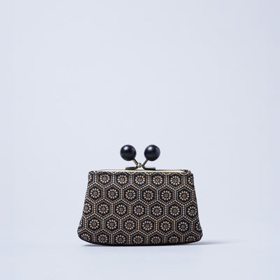 <kissora> Kotoinden Kiss Lock Mini Wallet / Kikko BEG