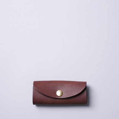 <minca> Leather Key Case 02 / Chocolate