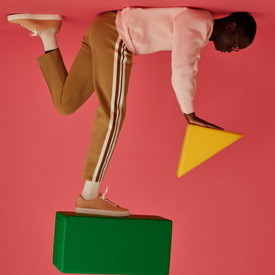 ＜トス＞Chester チェスター レースアップレザースニーカー 栃木レザーヌメ/ナチュラル