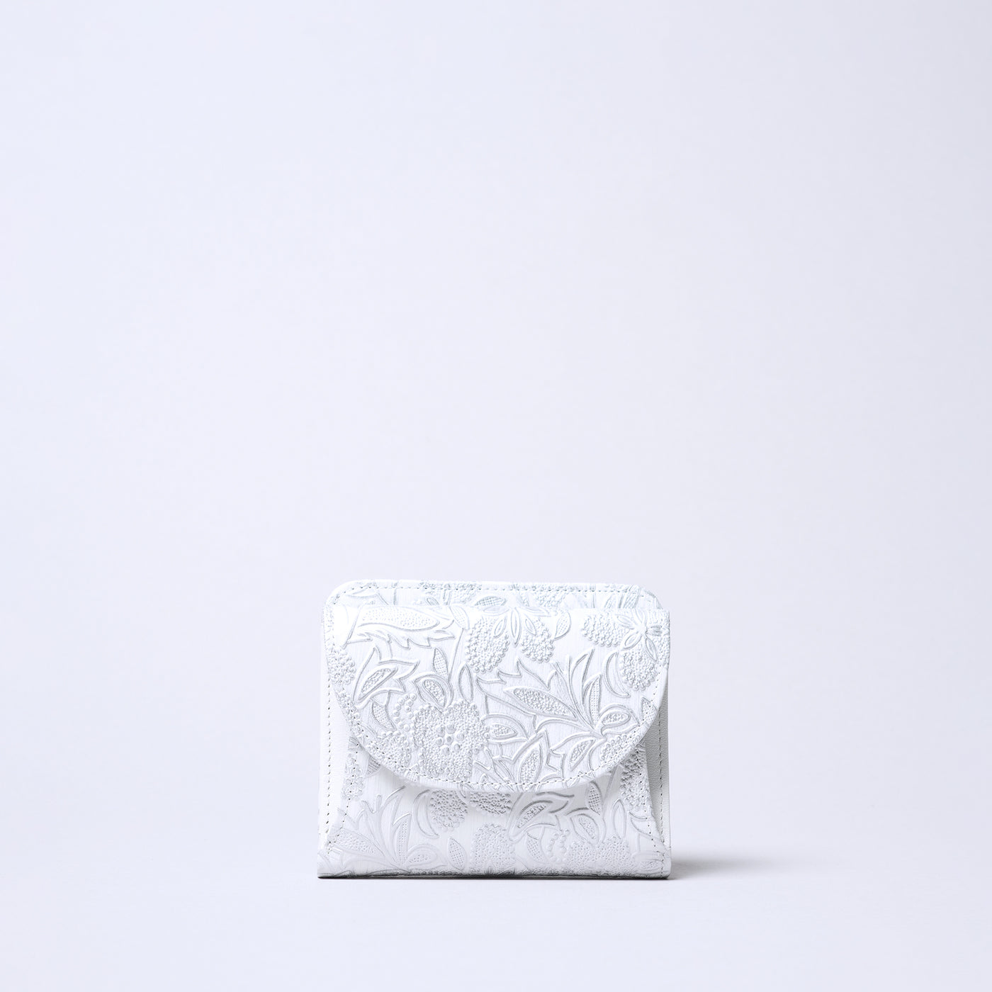 <ARUKAN> Claire Bi-Fold Wallet / Pearl White