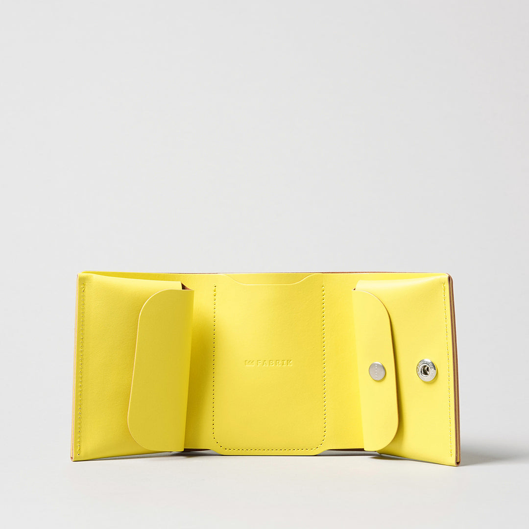 fabrik＞TRI-FOLD WALLET / Lemon | テーーマ teema