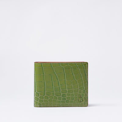 ＜キイチ＞ アライクシリーズ 財布（二つ折り）/グリーン