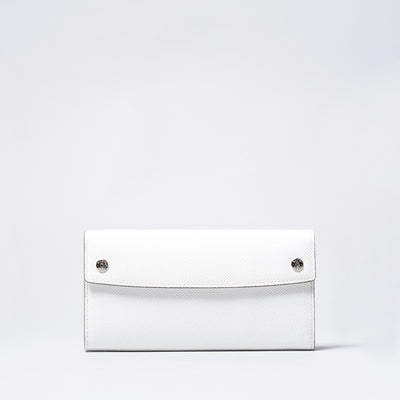 <kiichi> Shade Series Long Wallet (Hook Closure) / White