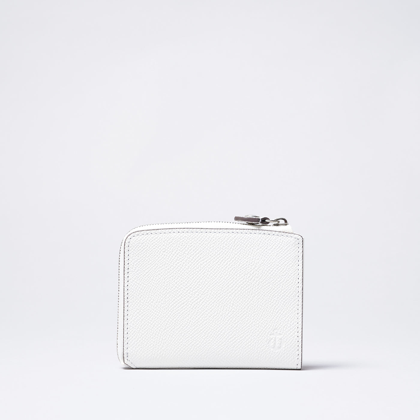 ＜キイチ＞ シェードシリーズ 財布（L字ファスナー）/ホワイト