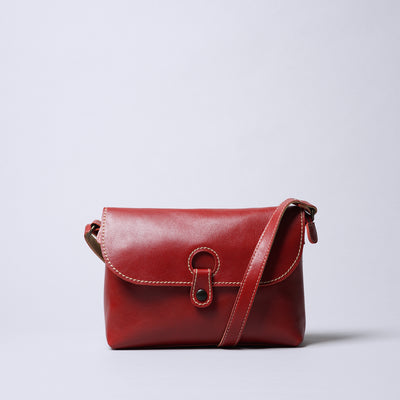 ＜Laisser Faire＞Wolf 迷你斜背包/巧克力色