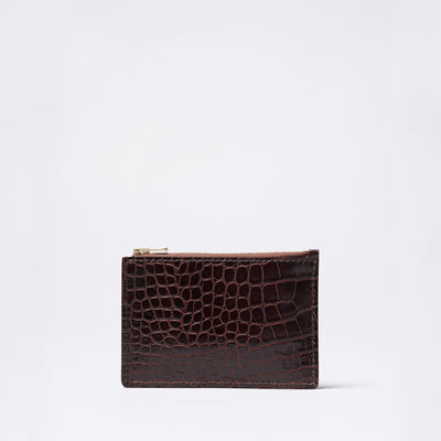 <kiichi> Alike Series Coin Card Case / Brown