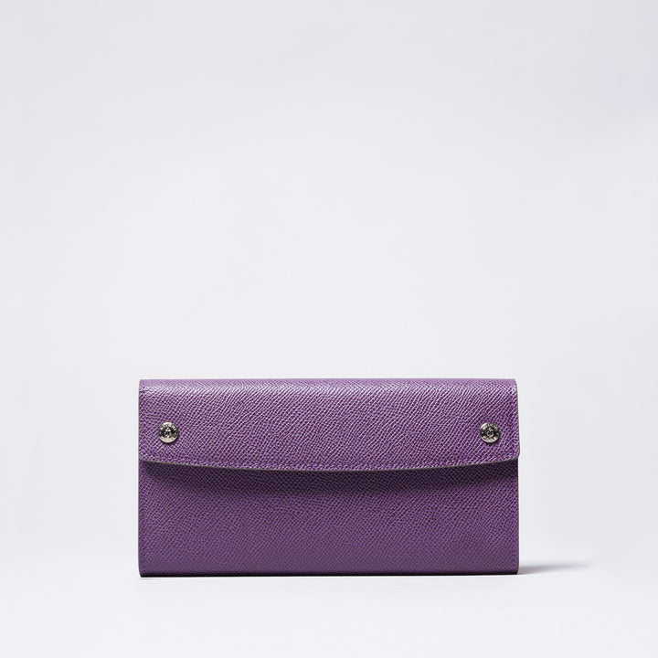 12☆良品♪カード10枚タイプ☆サラ長財布 Utao：中身が見やすく整理整頓が叶う！多機能長財布BOOK