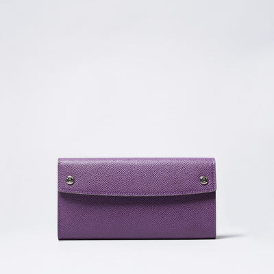 <kiichi> Shade Series Long Wallet (Hook Closure) / Purple